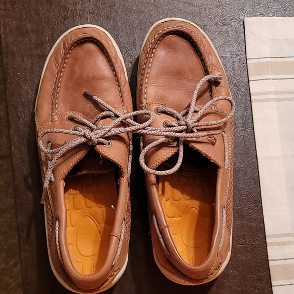 Sperry Shoes | Sperry Docksider Shoes Sz 9.5 Men's | Color: Tan | Size: 9.5 | Jnha28021's Closet